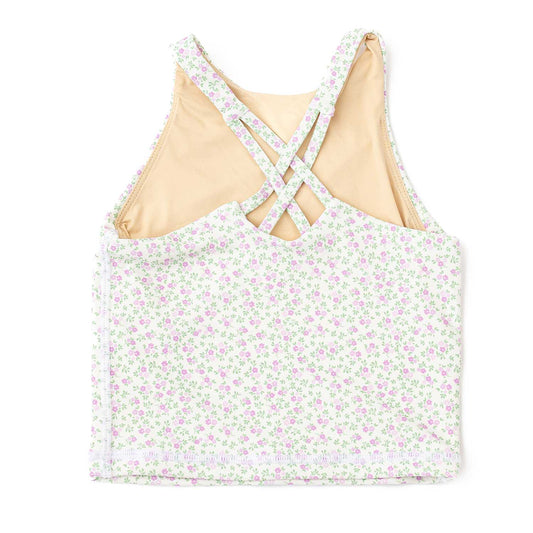 Cottage Floral Lilac Active Tank