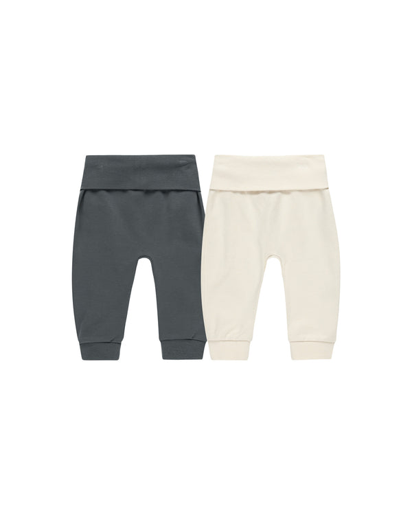 Baby Pant Set | Indigo + Ivory