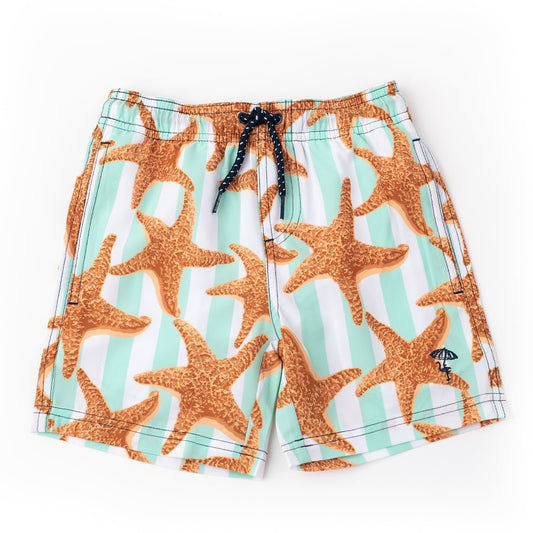 Boys Trunks | Starfish Stripe