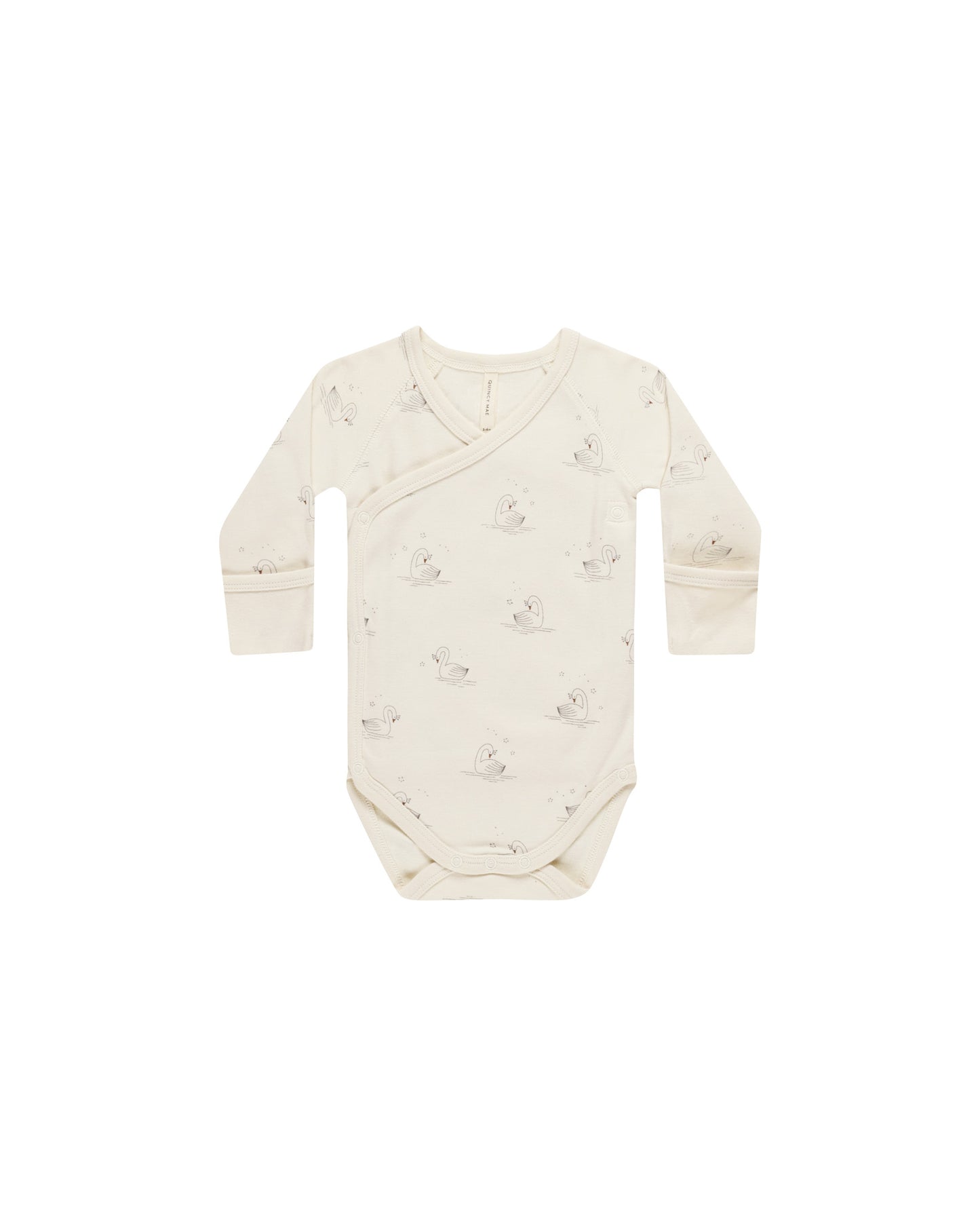 Side Snap Bodysuit | Swans