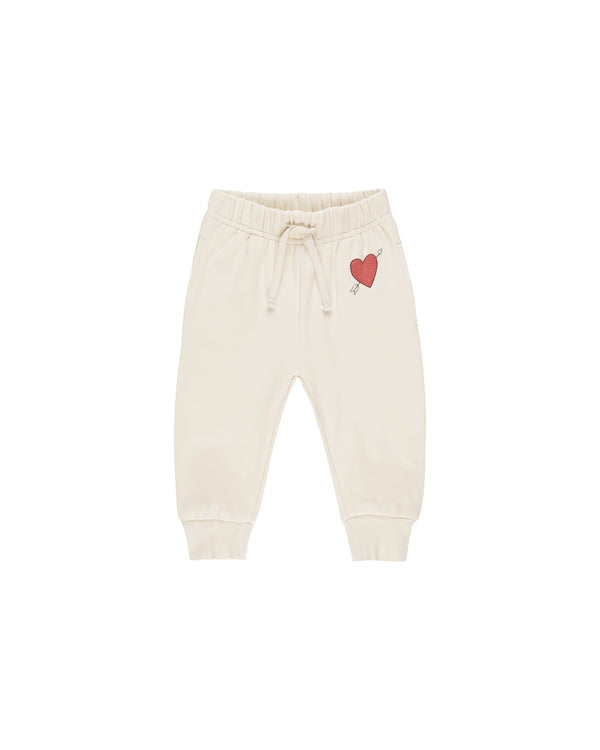 RELAXED FLEECE SWEATPANT || CUPID