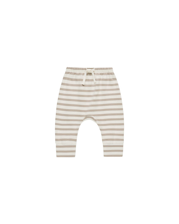 Drawstring Pant | Grey Stripe