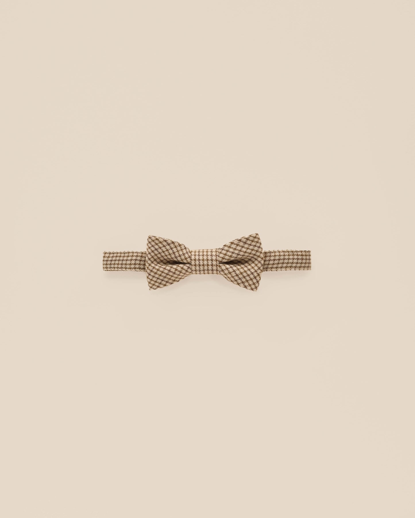 Bow Tie | Golden Houndstooth