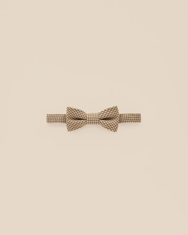 Bow Tie | Golden Houndstooth