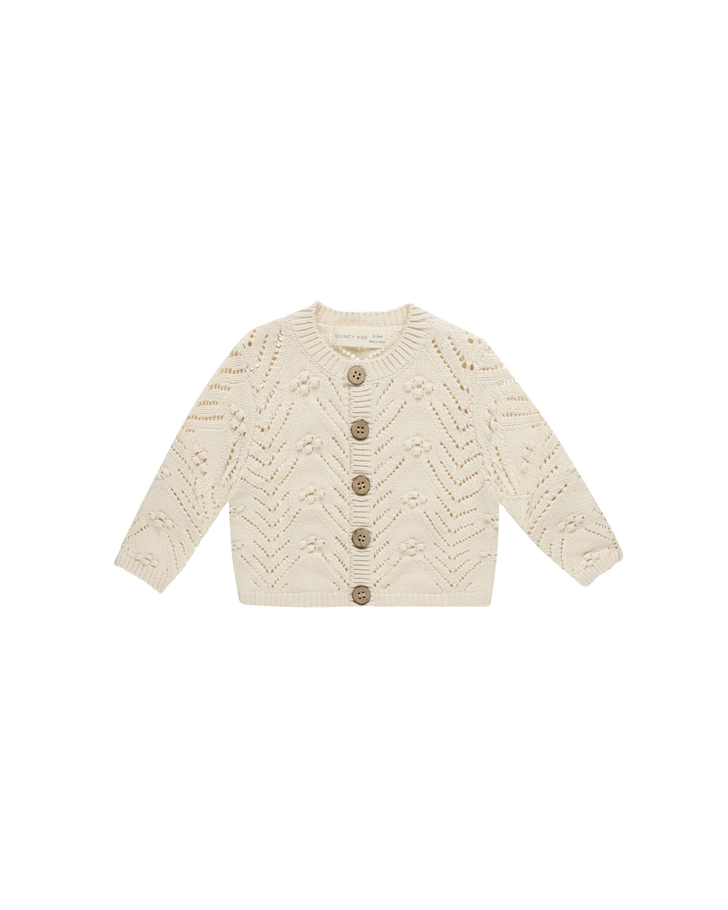 Knit Cardigan | Natural