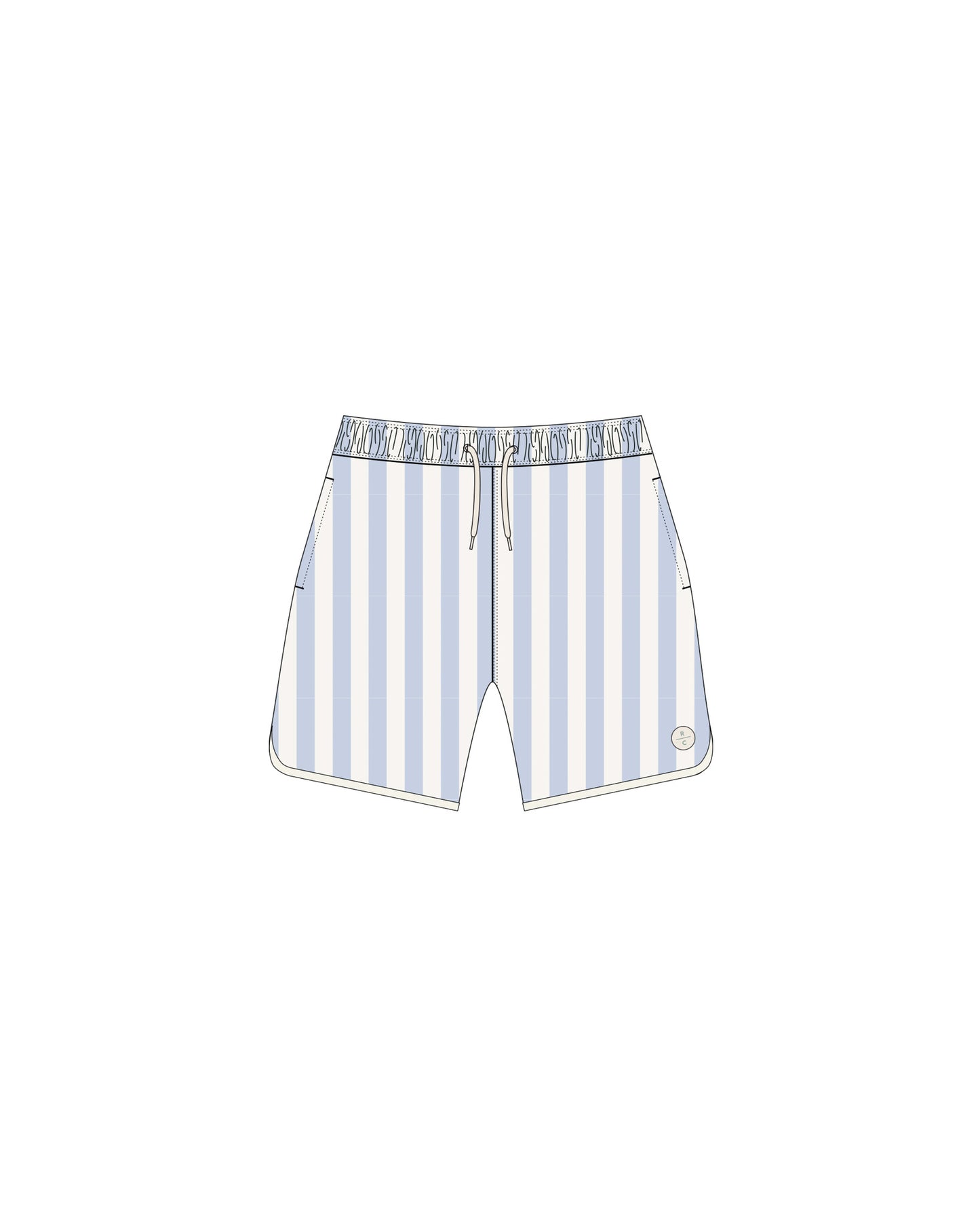 MEN'S BOARDSHORT | BLUE STRIPE