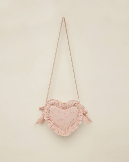 HEART PURSE || BLUSH