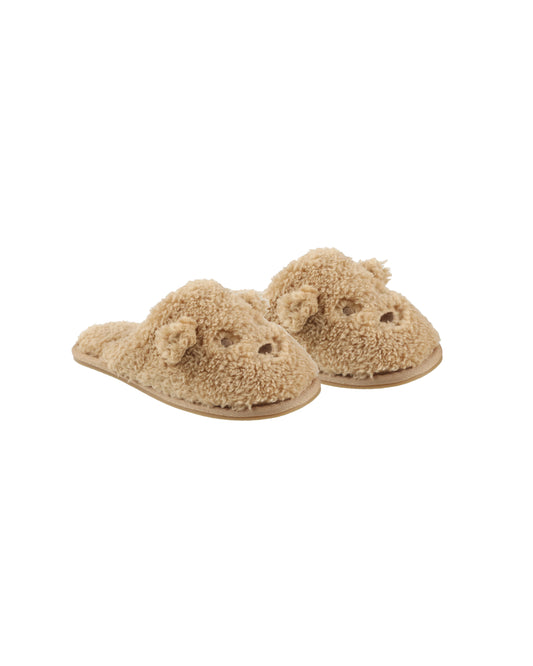 BEAR SLIPPERS || GOLD