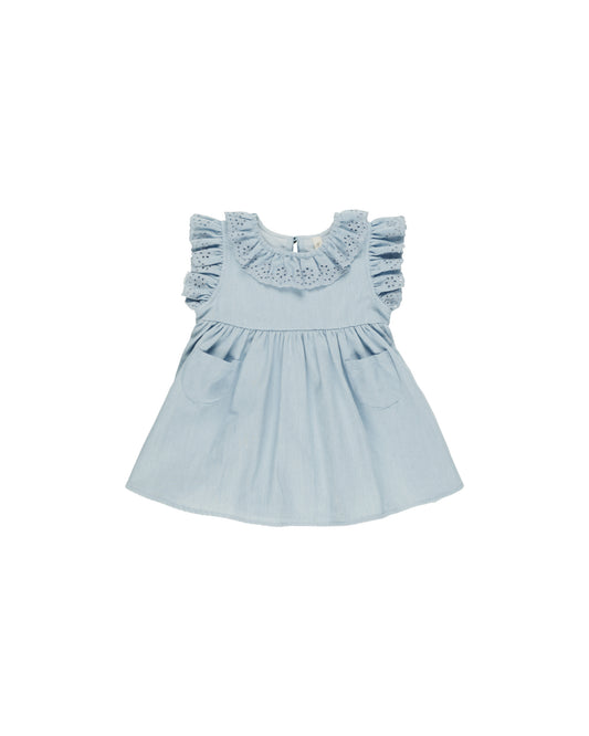 SOPHIE DRESS || CHAMBRAY