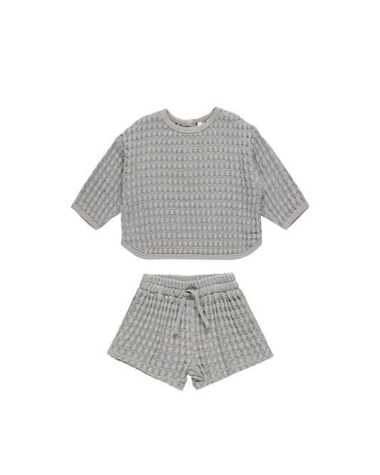 Flynn Set | Dusty Blue