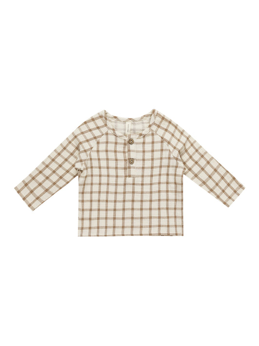 Zion Shirt | Cinnamon Plaid