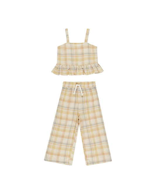 KAYLI SET || PASTEL PLAID