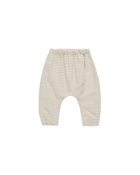 Woven Pant | Basil Stripe