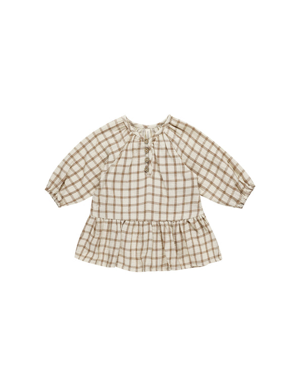 Lany Dress | Cinnamon Plaid