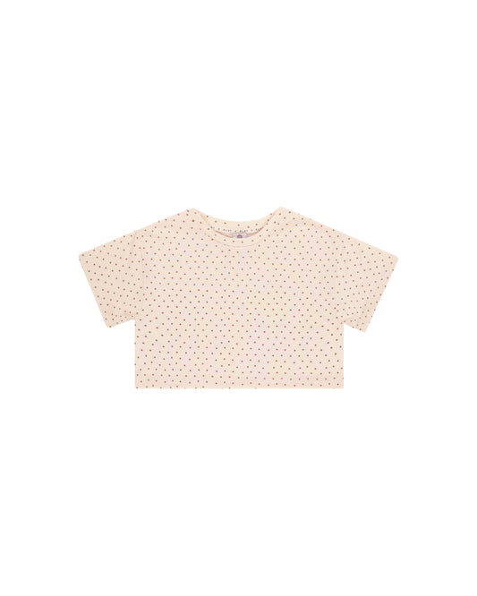 TECH CROP TEE | SHELL