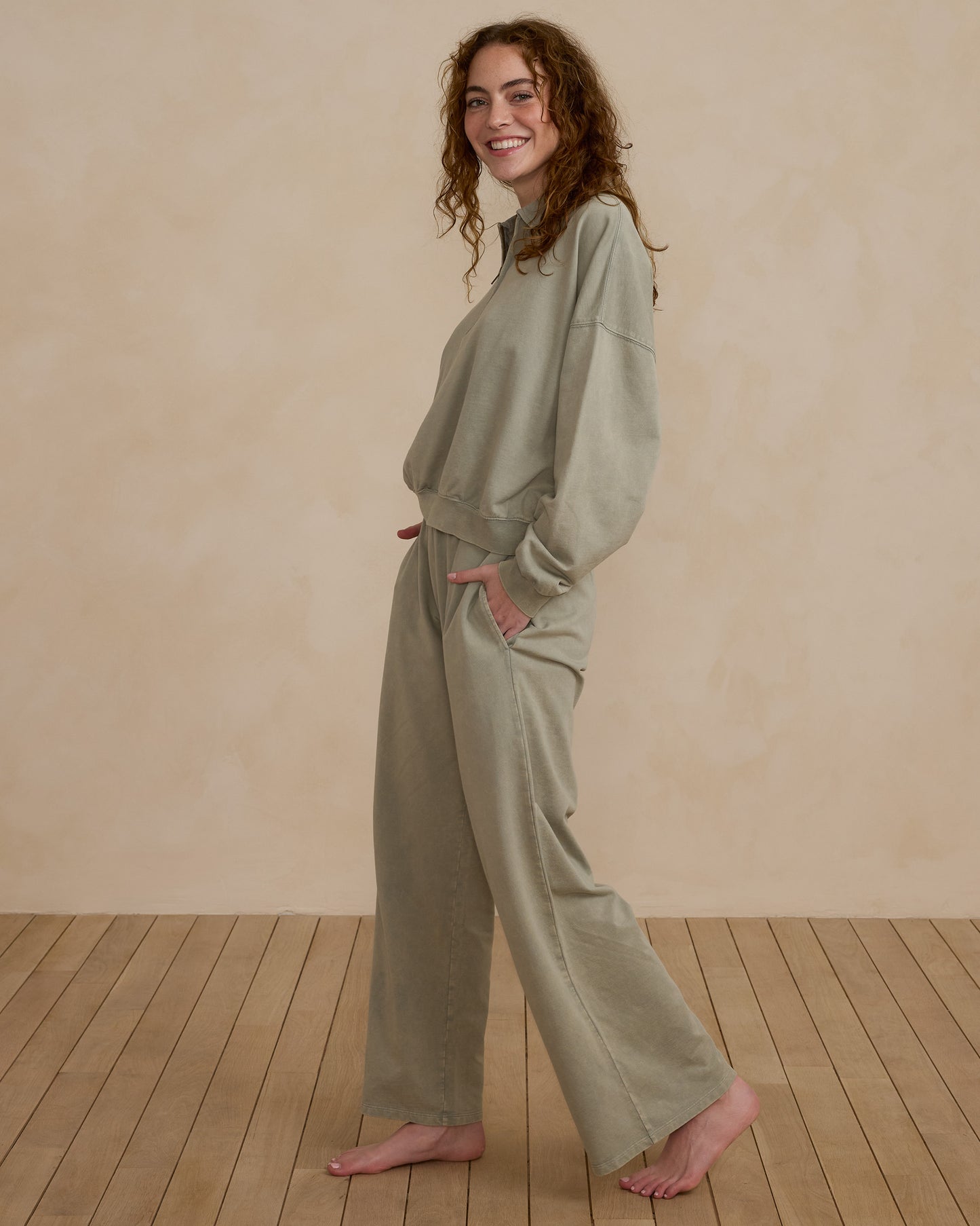 WIDE LEG SWEATPANT | LAUREL