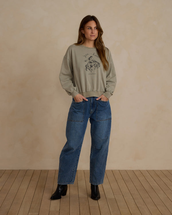 RELAXED SWEATSHIRT | YEE-HAW