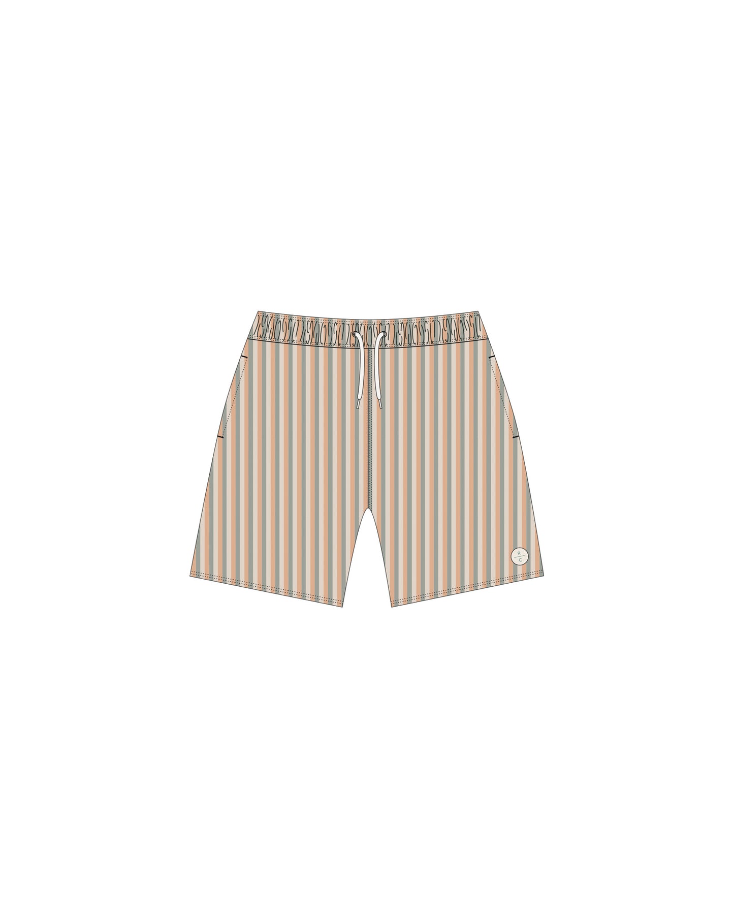 MEN'S BOARDSHORT | MULTI STRIPE