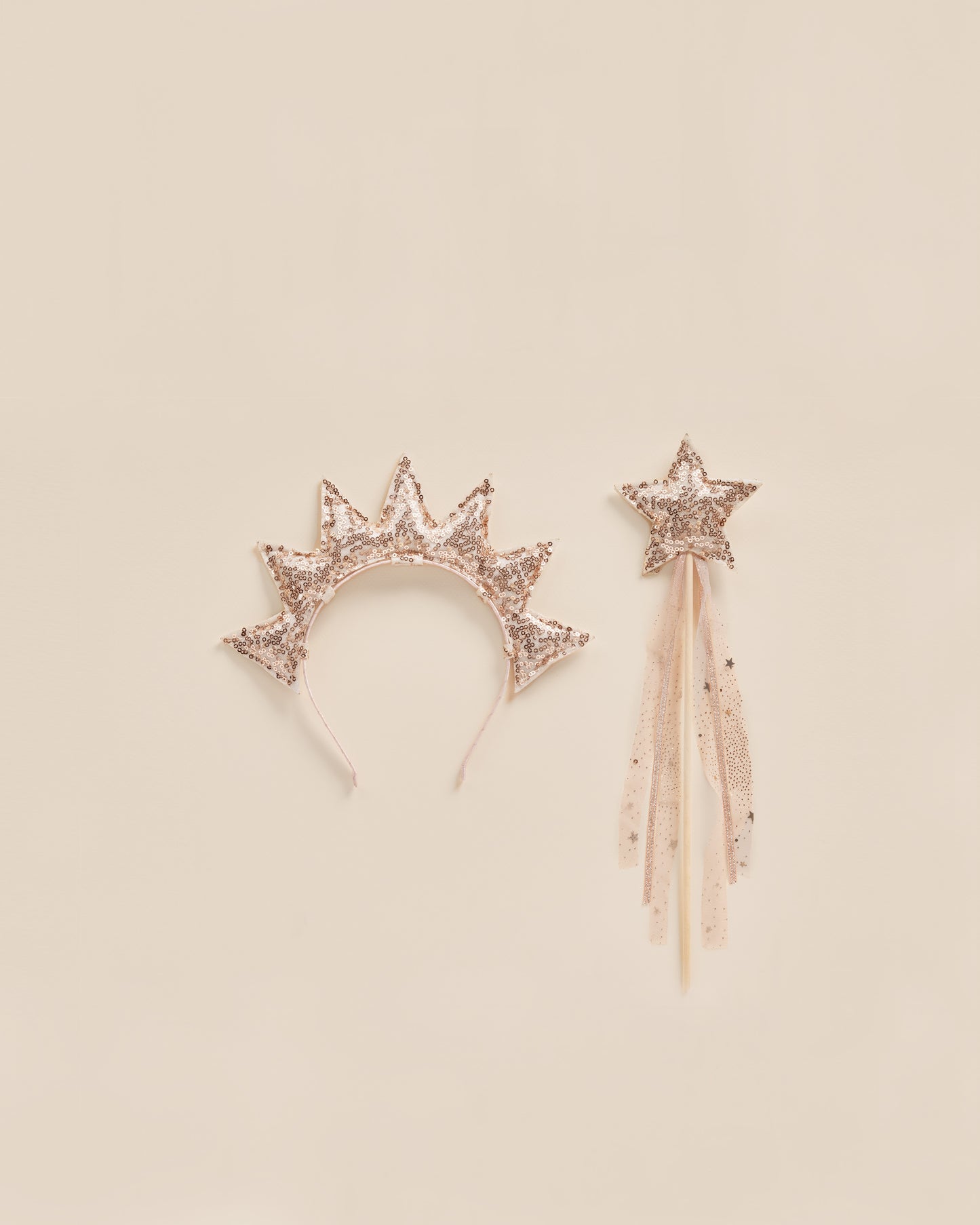 Sun Crown + Wand | Dusty Rose