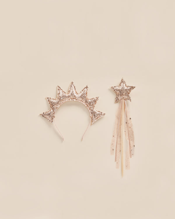 Sun Crown + Wand | Dusty Rose