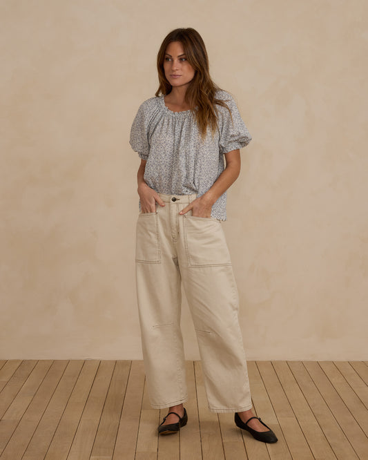 BARREL PANT | NATURAL