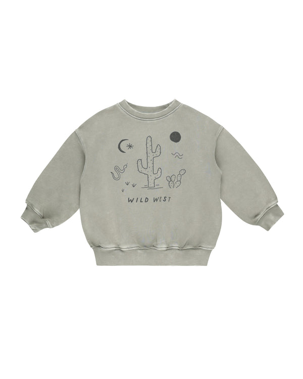 RELAXED SWEATSHIRT || WILD WEST