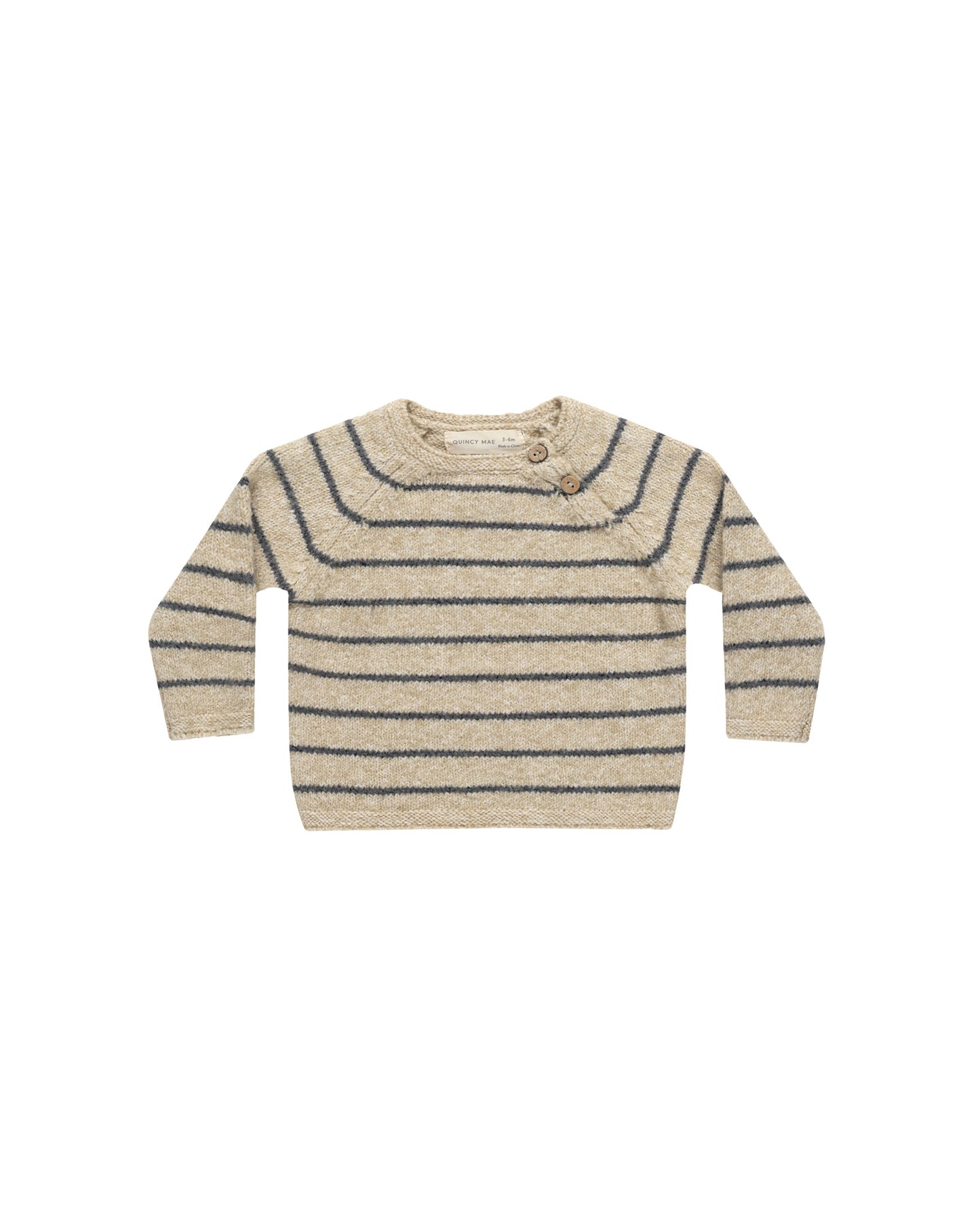 Ace Knit Sweater | Indigo Stripe