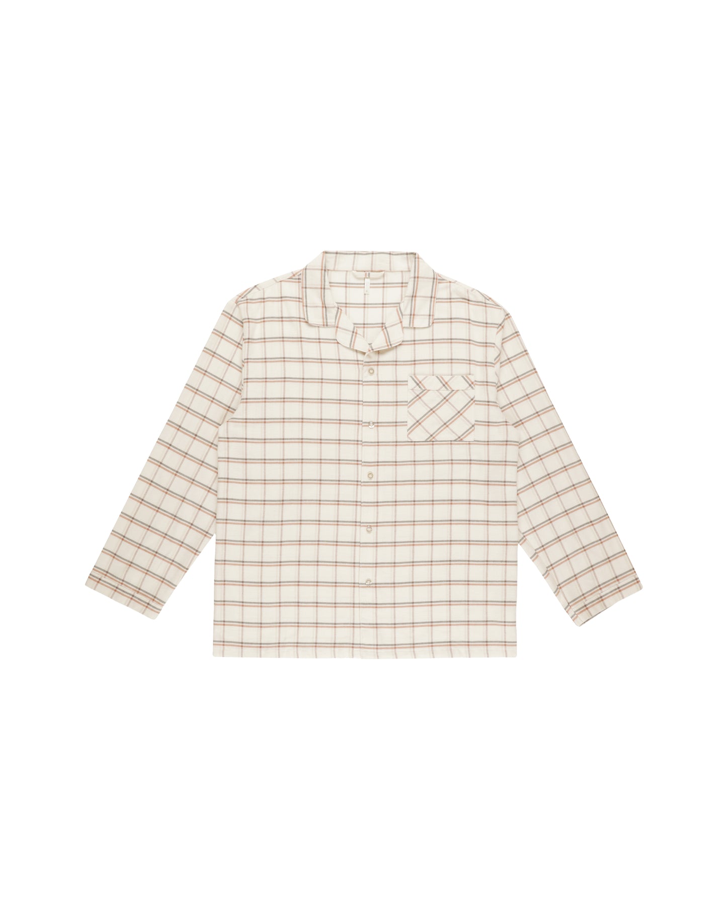 MEN'S PAJAMA TOP | HOLIDAY PLAID