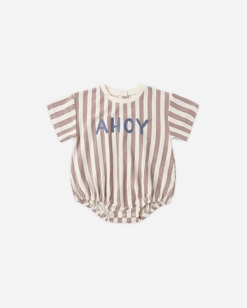 RELAXED BUBBLE ROMPER | AHOY