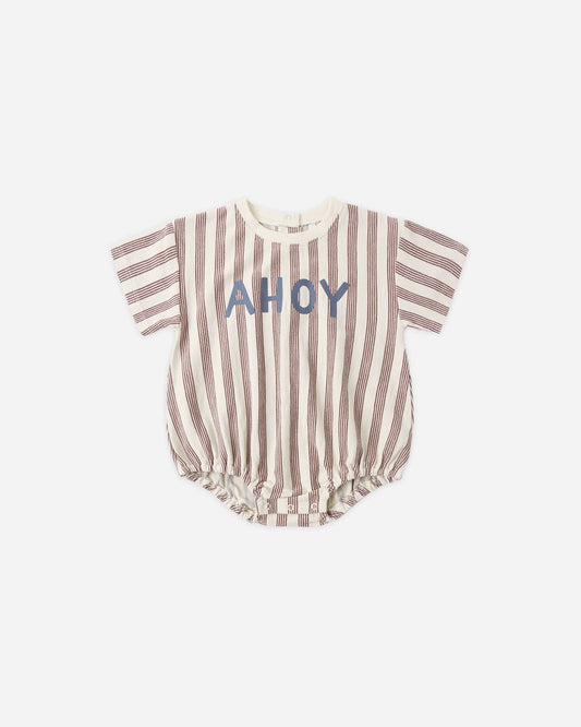 RELAXED BUBBLE ROMPER | AHOY