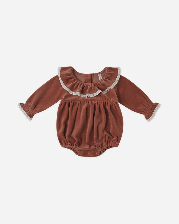 WENDY ROMPER || CRANBERRY