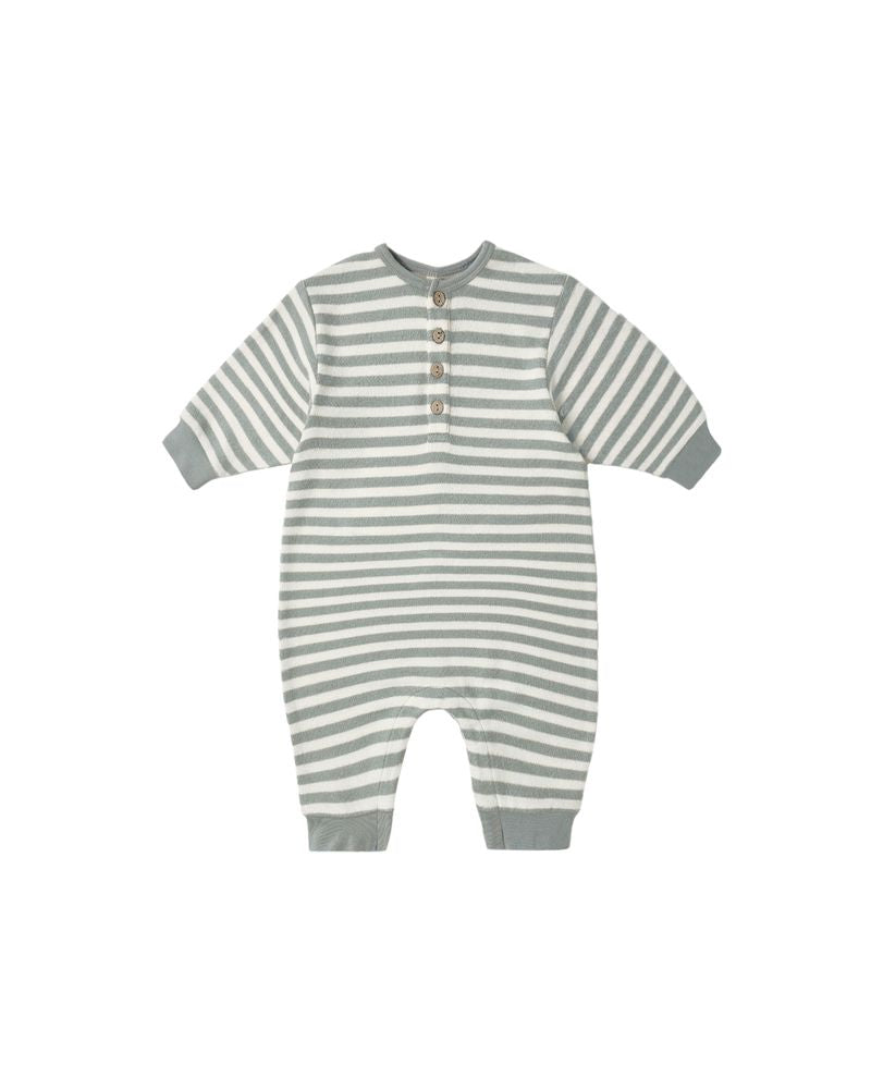 RELAXED JUMPSUIT || BLUE STRIPE