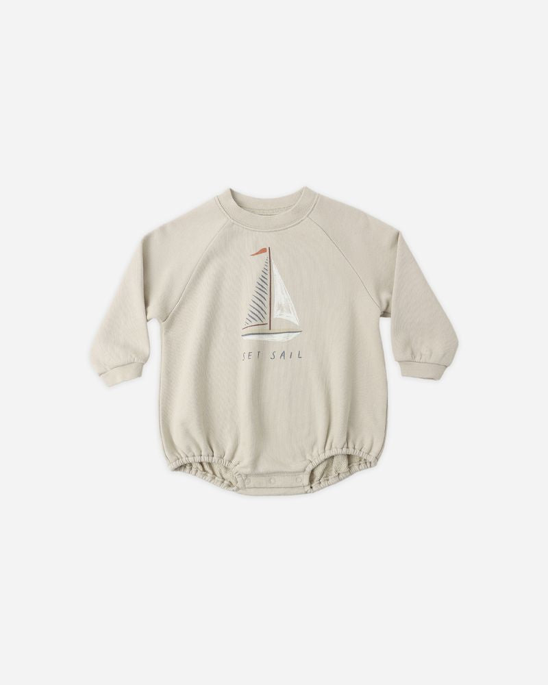 CREWNECK ROMPER | SET SAIL