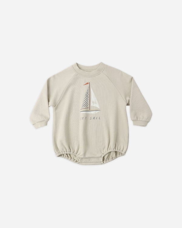 CREWNECK ROMPER | SET SAIL