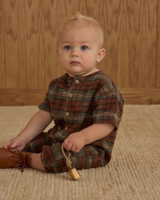 HAYES JUMPSUIT || HOLIDAY PLAID