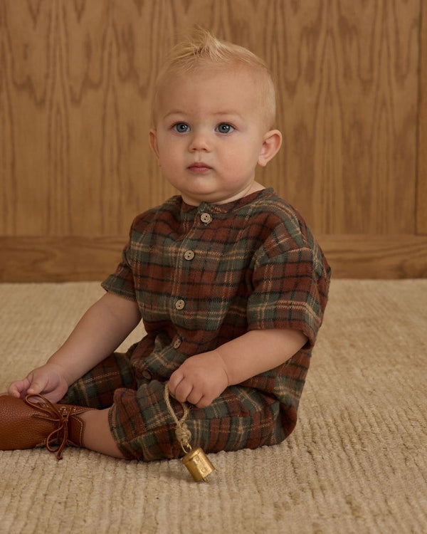 HAYES JUMPSUIT || HOLIDAY PLAID