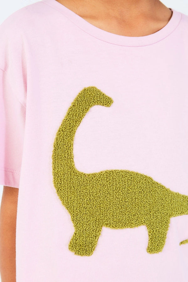 Dinosaur Print Unisex Short-Sleeved T-shirt