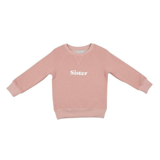 Sister Sweatshirt- Blush