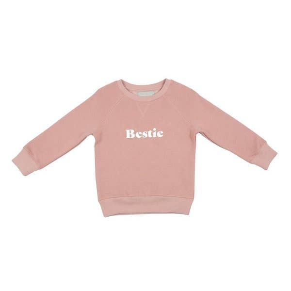 Bestie Sweatshirt - Blush