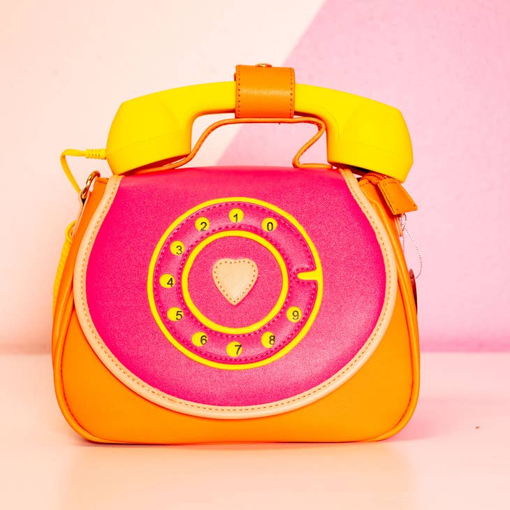 Ring Ring Phone Convertible Handbag, Fruity Fresh Pink