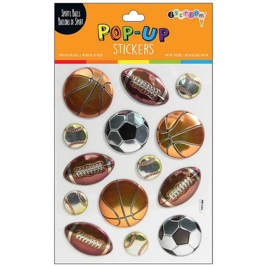 Pop-Up Stickers Sports