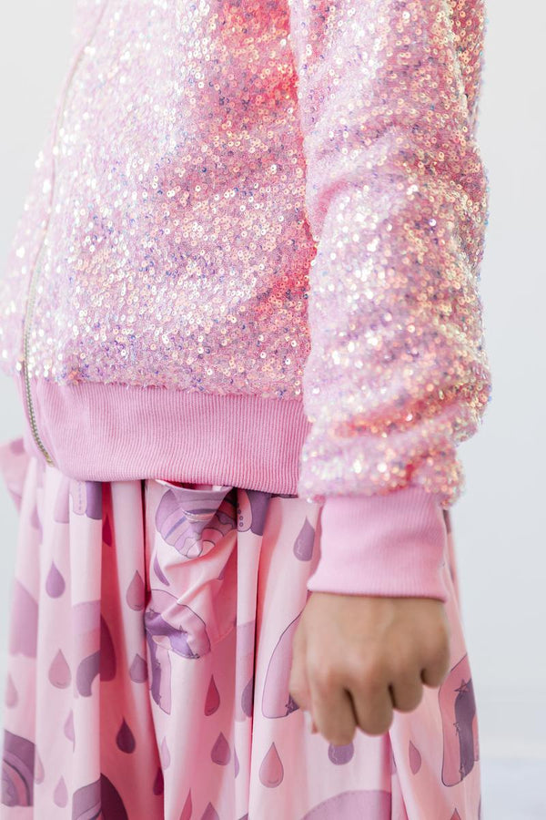 Bubblegum Sequin Jacket
