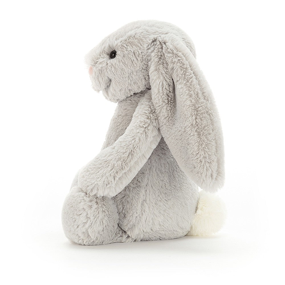 Bashful Grey Medium Bunny