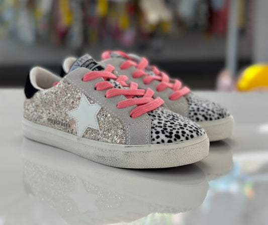 Kona Multi Glitter Low Top, Youth