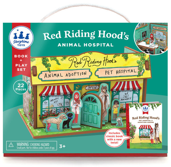 Red Riding Hood Book & Playset