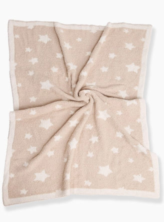 Kids Multi Print Luxury Soft Throw Blanket - Stars