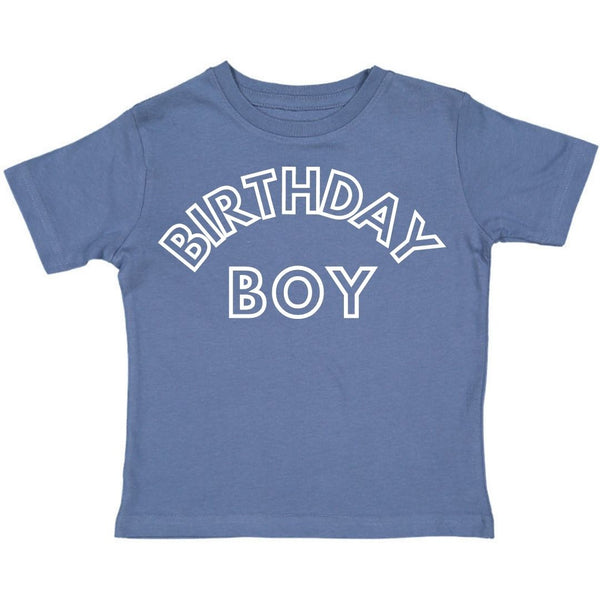 Birthday Boy SS Shirt - Indigo