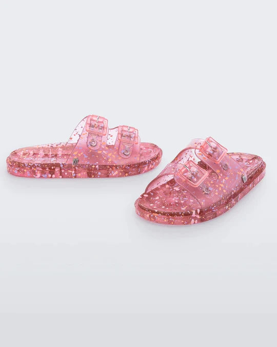 Mini Melissa Wide Sandal - Kids | Pink
